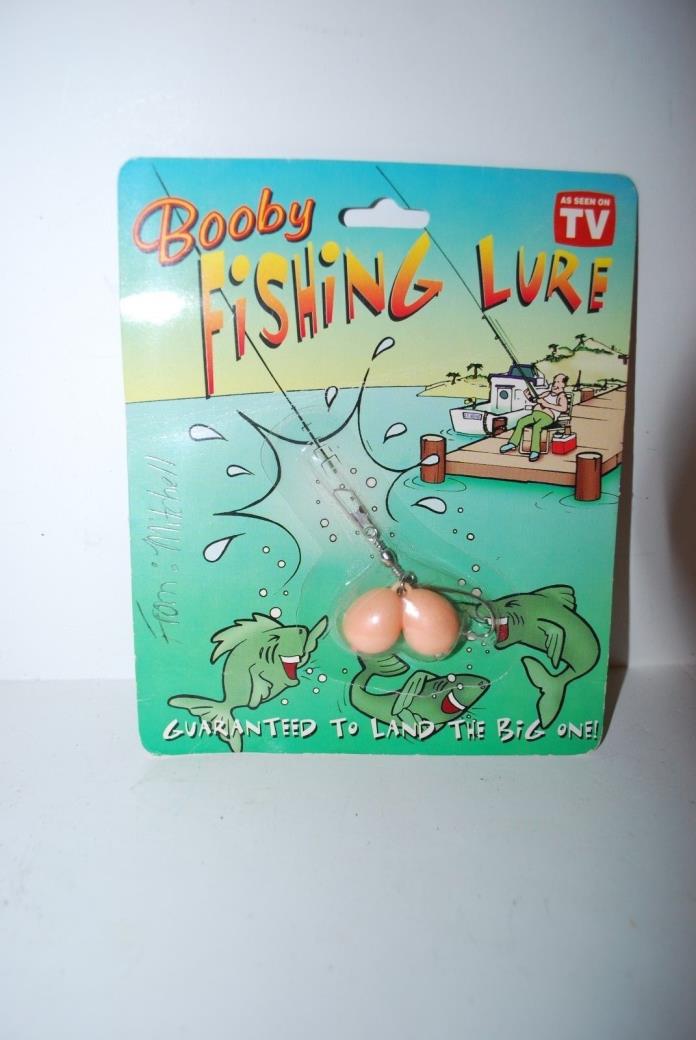 BOOBY FISHING LURE  Gag Gift AS SEEN ON TV