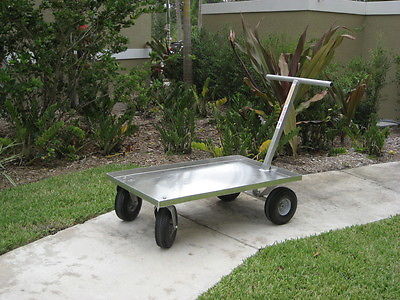 Push Wagon All Aluminum Cart Nursery Garden Centers Fishing Made in USA ????