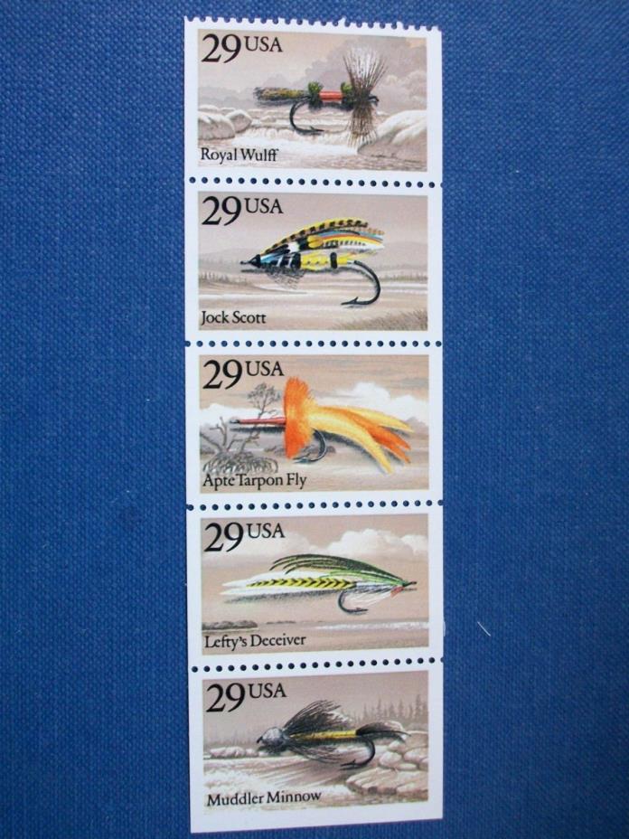 Fly Fishing-the U. S. Stamp Set  #2549a