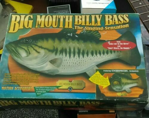 '98 Singing BIG MOUTH BILLY BASS Take me To the River & Don't Worry Be Happy