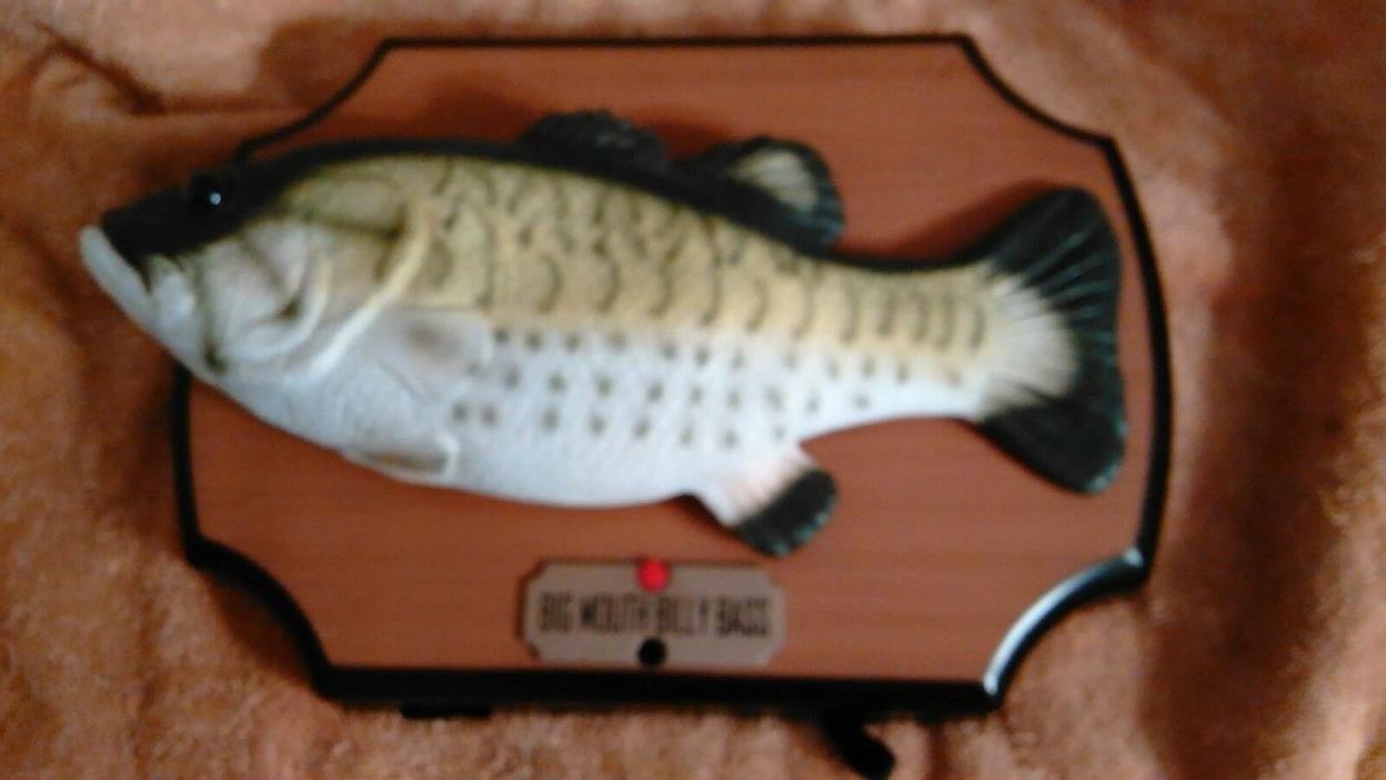Vintage Big Mouth Bass Fish 1999