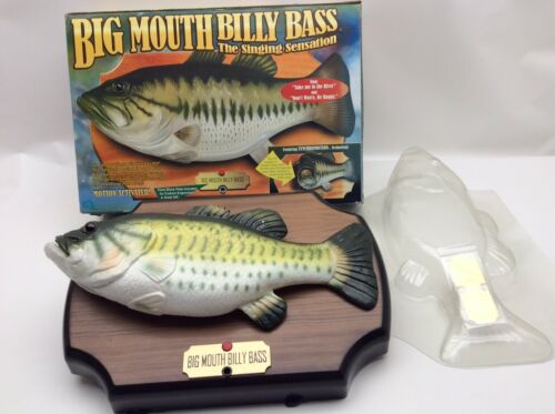 BIG MOUTH BILLY BASS Original GEMEE Industries 1999 Fishing Hunting