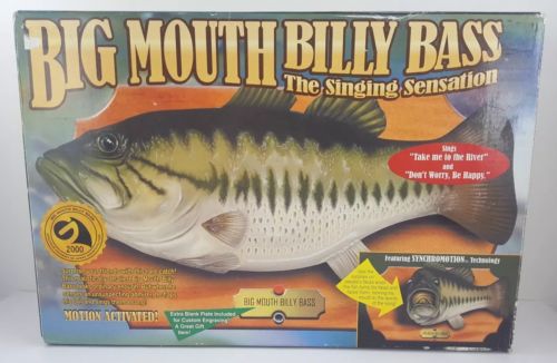 Big Mouth Billy Bass Singing Fish 2000