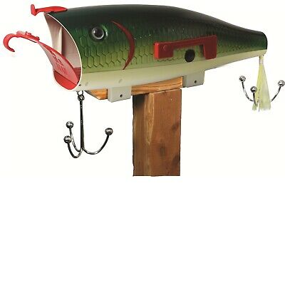 Rivers Edge 051 Rivers Edge Giant Lure Mailbox Bass Exclusive Color  - 1 Each