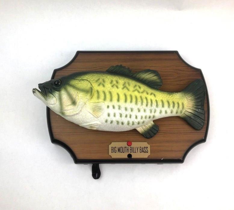 Big Mouth Billy Bass Singing Sensation Take me to the River Don't Worry be Happy