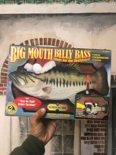Big Mouth Billy Bass Sings for the Holidays  