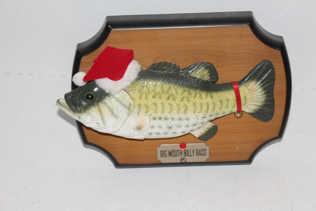 Big Mouth Billy Bass-Chirstmas Edition