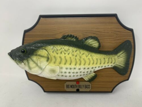 Big Mouth Billy Bass Singing Fish Take Me To The River Don't Worry Be Happy D