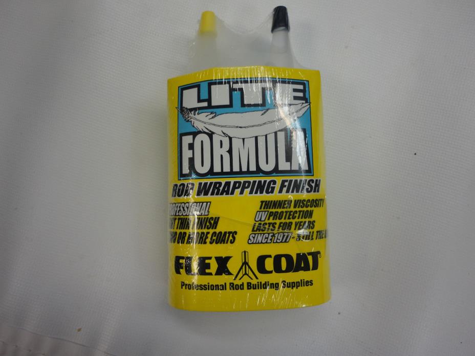 Flex Coat Lite Build Rod Wrapping Wrapping Finish  8 OZ