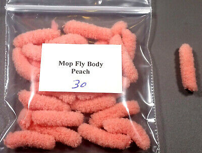 30 Mop Fly Body for Fly Tying - Peach