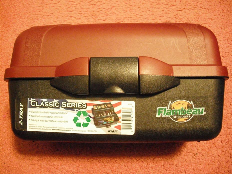 New Flambeau Classic Series 2 Tray Tackle Box