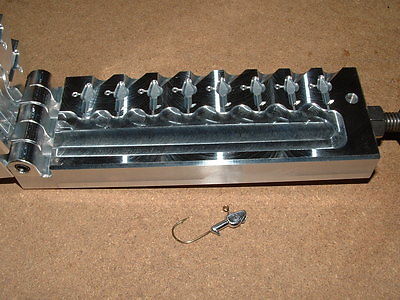Freshwater Arow -2 jig mold 5/64oz 8 Cavity CNC Aluminum Crappie