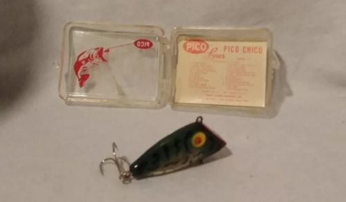 1960 Vintage Pico Chico Lure Padre Island Lure Co New In Box
