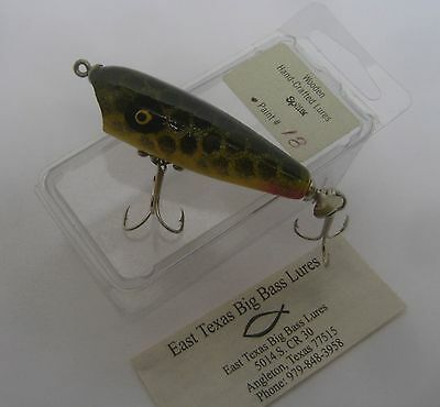 Fishing Lure East Texas Big Bass Lure Spitter New in Box