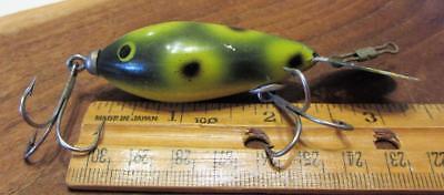 Whopper Stopper Crab Frog Pattern No Rattle Crankbait Lure from Estate Sale