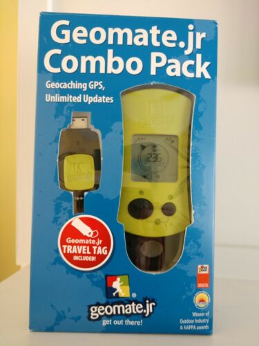 NEW Geomate.jr Combo Pack Geocaching GPS Unlimited Updates