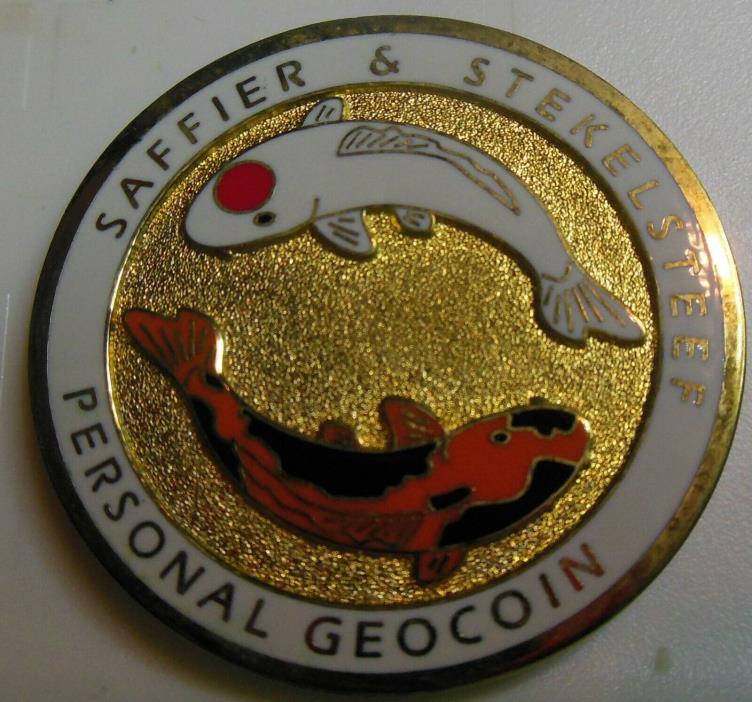 NEW 2006 PERSONAL UNACTIVATED GEOCOIN SMOKE FREE HOME