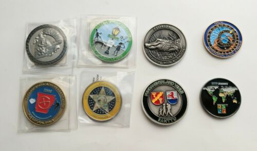 Lot of 8 LE - New Geocoins Unactivated