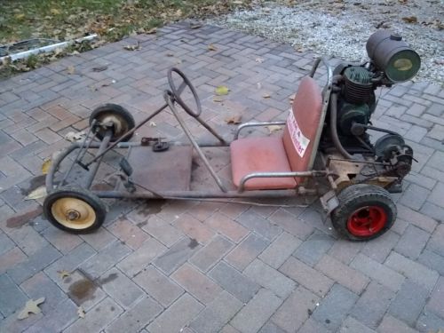 VINTAGE 1960's HOMEBUILT GO KART BARNFIND