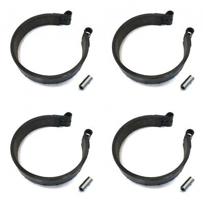 (4) 4 Inch BRAKE BANDS & PINS fits 4