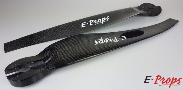 E-Props Carbon Fiber Paramotor Propeller Vittorazi Moster 185 Plus ~ 130cm