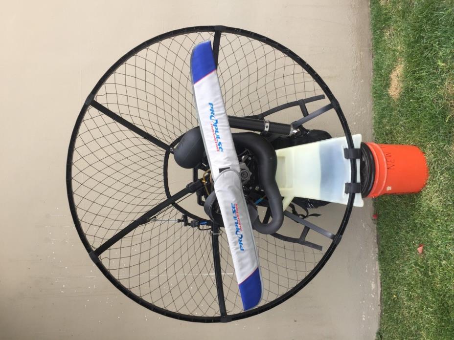 Renegade paramotor with Apco Lift Wing
