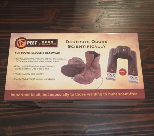 Peet Odor Eliminator Boots Gloves Headwear Hunting Scent Blocking M14 NEW