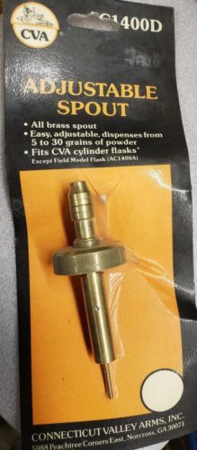 CVA Adjustable Spout c1400d fits CVA cylinder flasks new in factory package