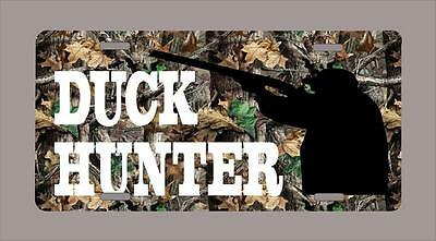 DUCK HUNTER camo camoflage novelty license plate -FREE SHIPPING!