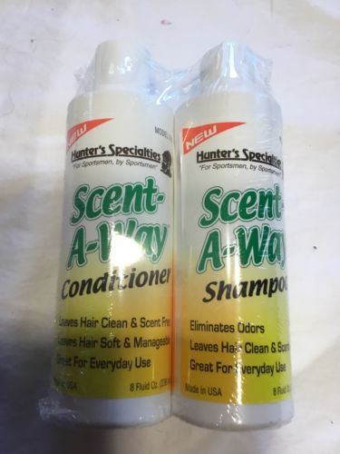 Scent-A-Way Shampoo and Conditioner by Hunter's Specialties