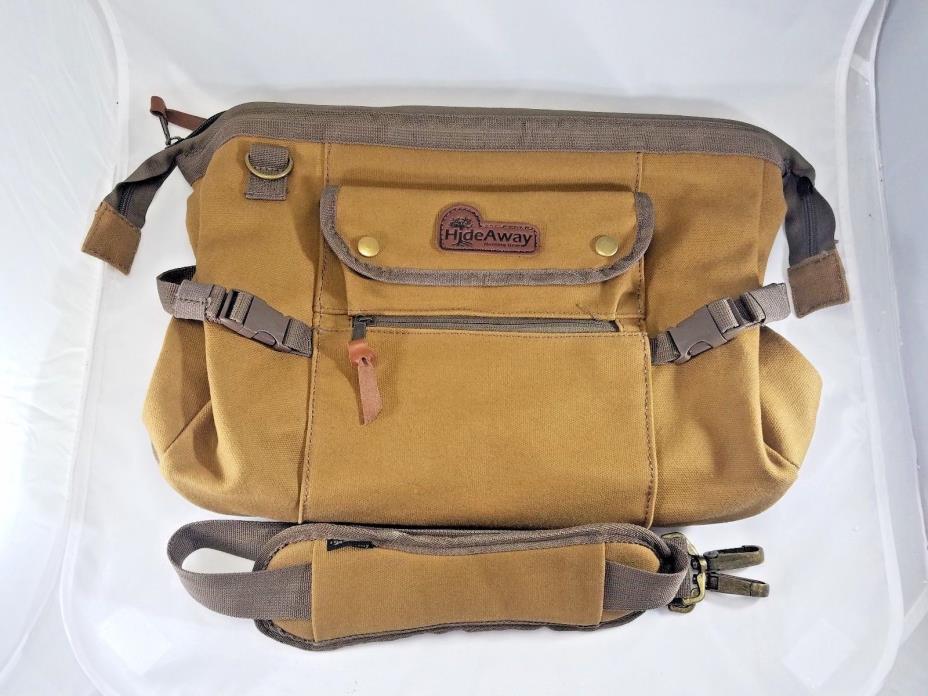 Hideaway Hunting Gear Blind Bag Canvas Sporting Bag Lock and Load