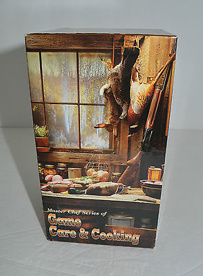 WILD GAME Care & Cooking Master Chef Milos Cihelka 3 VHS Set (5447)
