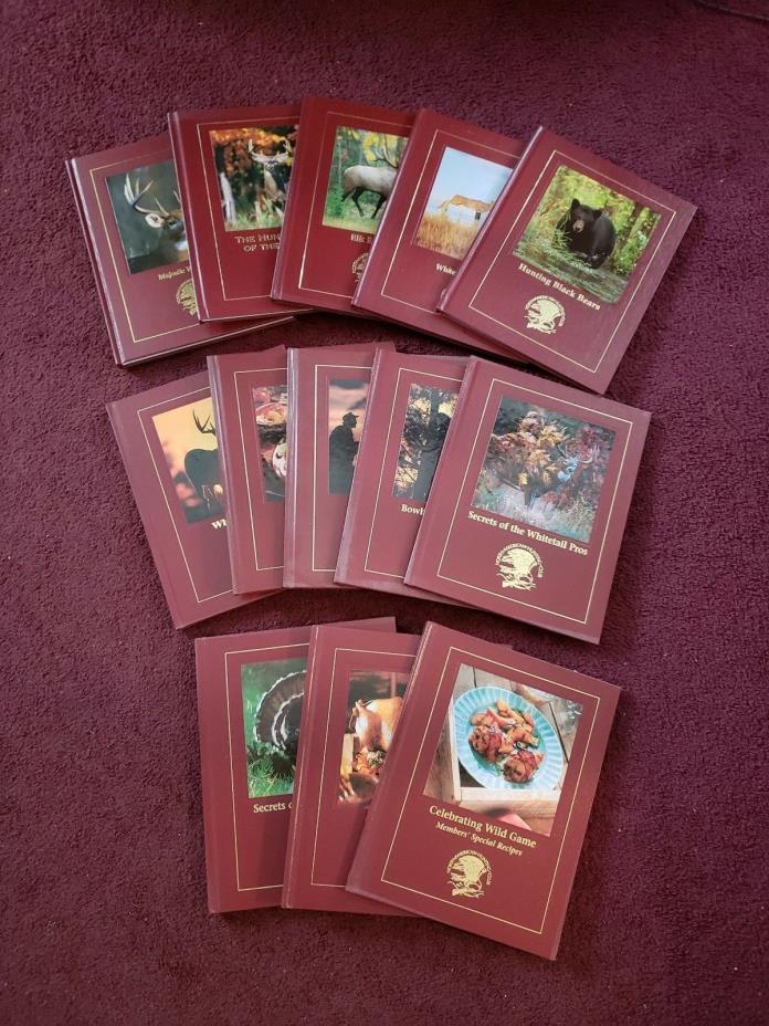 North American Hunting Club Qty 13 Books