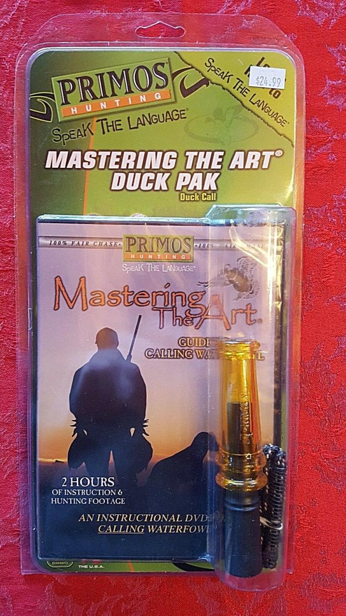 Primos Mastering The Art Original Wench Duck Call & 2 Hour Instructional DVD