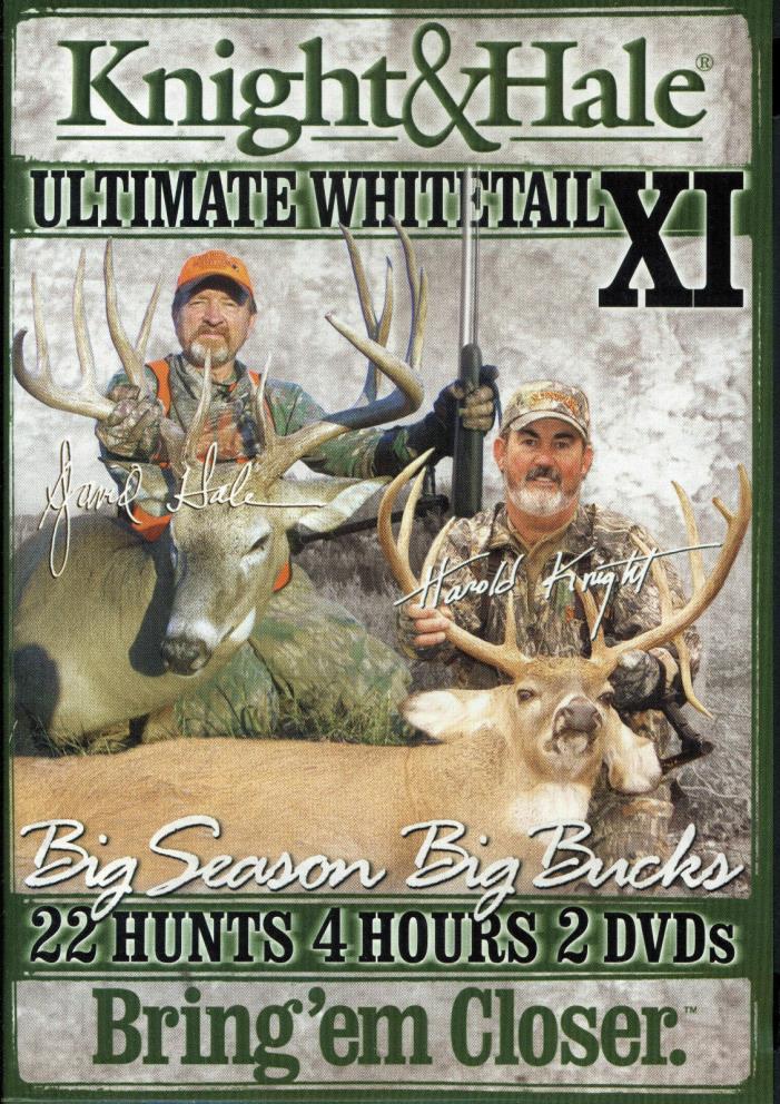 Knight & Hale Ultimate Whitetail XI (DVD) VG DISC + COVER ARTWORK - NO CASE