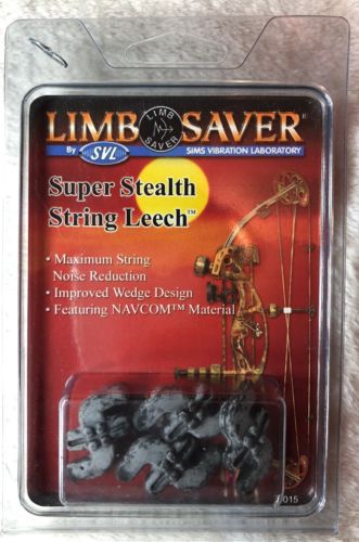 Limb Saver Super Stealth String Leech Noise Reduction 4Pk New 03015