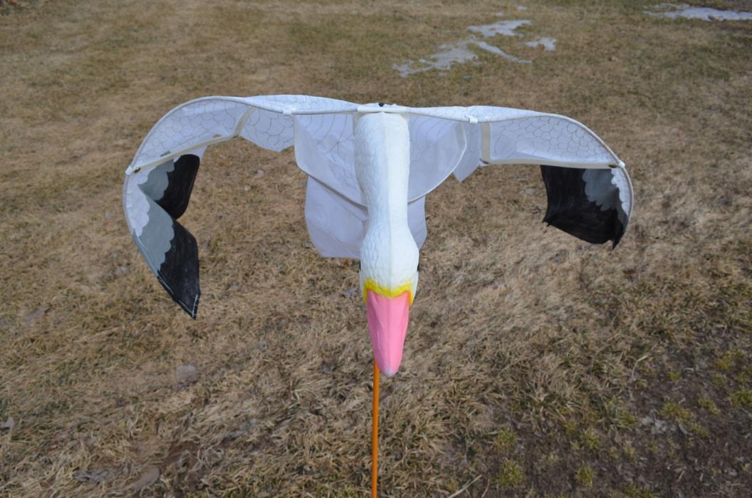 NEW Tru-Motion Snow Goose Decoy White FREE SHIPPING