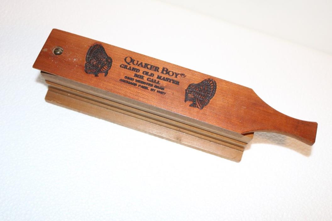 Quaker Boy Grand Old Master Vintage Box Turkey Call