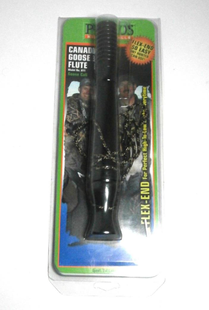 PRIMOS Canadian Goose Flute Model No. 811 Goose Call Flex End NEW in Package