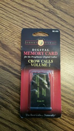 JOHNNY STEWART MEMORY CARD CROW CALLS VOLUME2