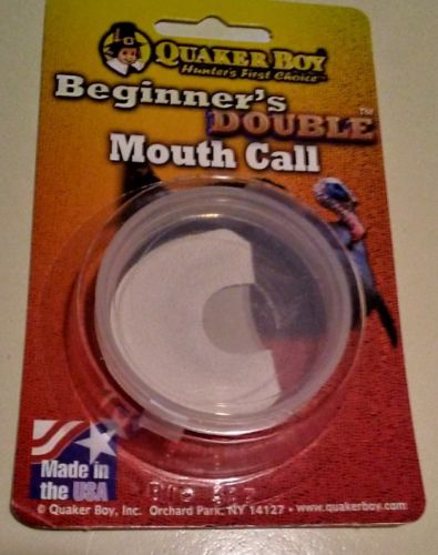 Quaker Boy Beginners Double Turkey Mouth Call With Case #B018