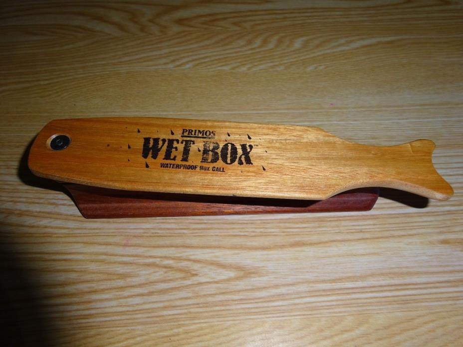 Primo's  calling box wet Box waterproof box call
