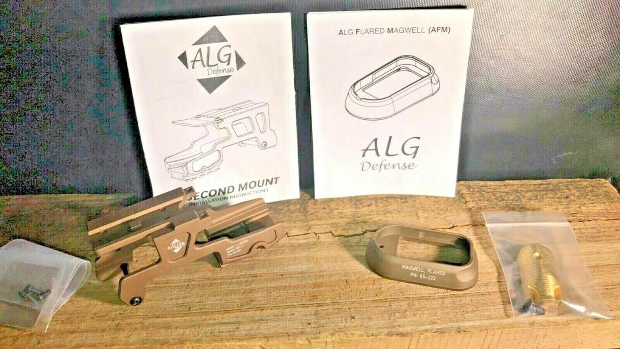 Geissele ALG 6-Second Mount and Flared Magwell Gen 3 DDC Discontinued Rare Set