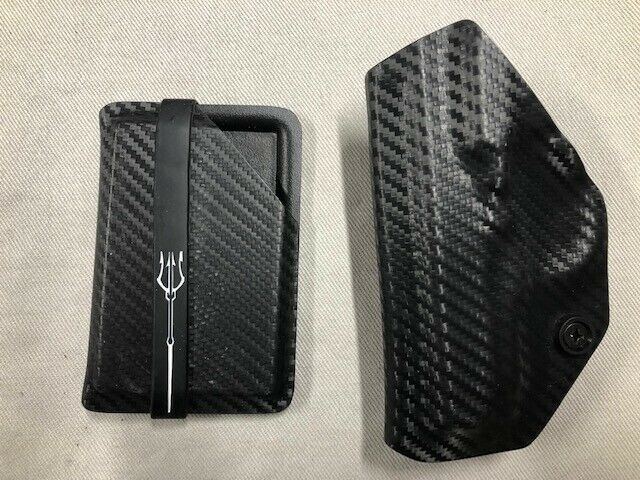 Fits Kimber Micro 380 Neptune Carbon Kydex IWB Holster & Wallet