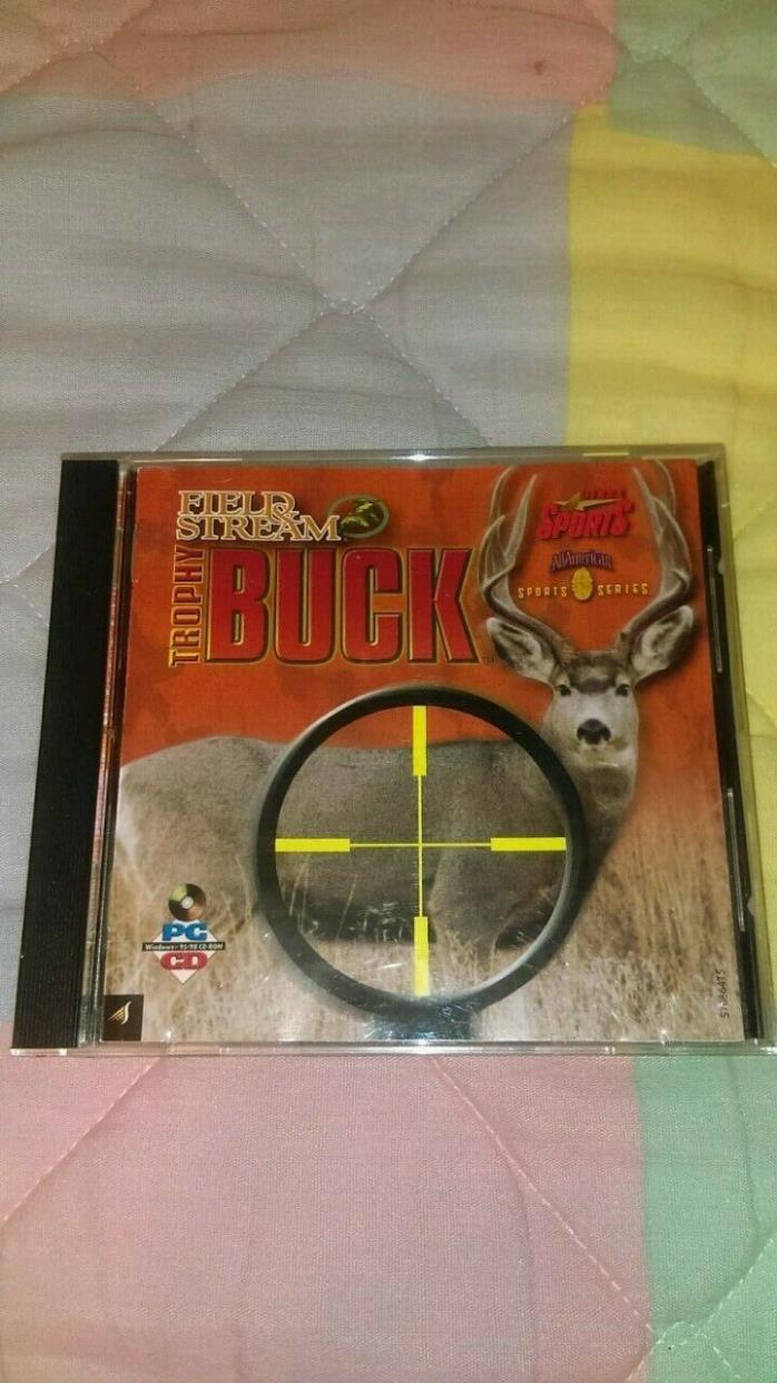 Buck Trophy Hunting. PC-CD. Track and hunt Whitetail deer and mule deer.