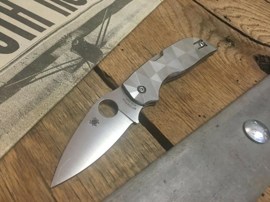 Spyderco Chaparral Folding Knife C152TIP Titanium