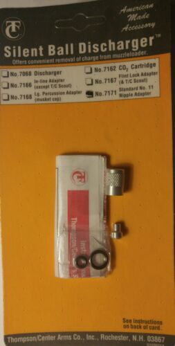 Thompson Center Silent Ball Discharger Adapter for In- Lines New #7166-33