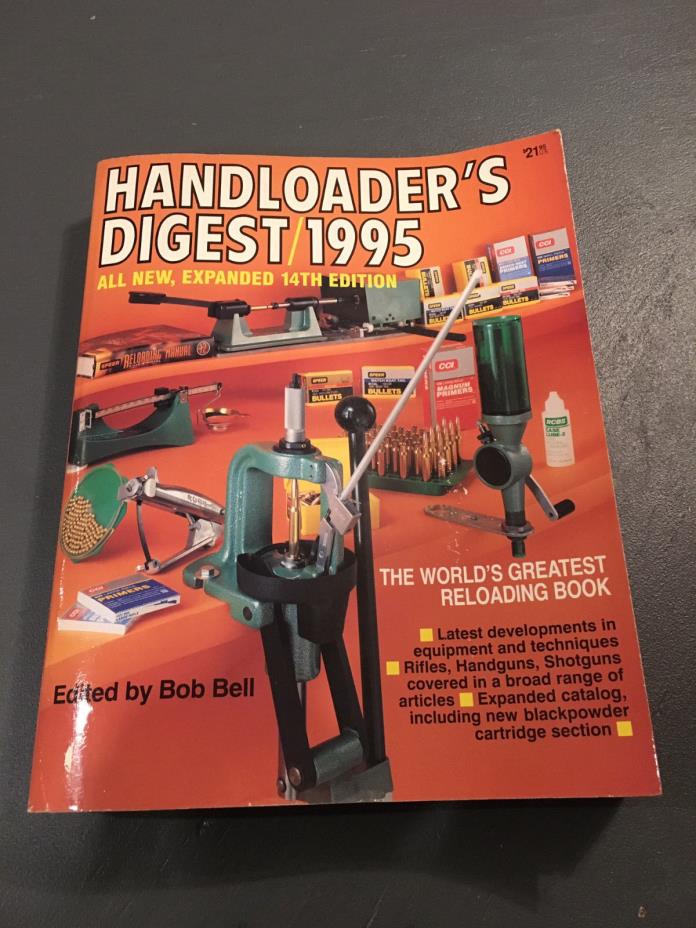 1995 HANDLOADER'S DIEGEST 14 th EDITION