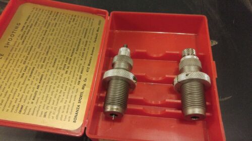 Forster Bonanza Co-Ax 22 hornet Set Reloading Dies Made in USA. Great shape