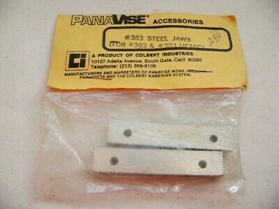 NE 353 PANAVISE STEEL JAWS FOR 303 AND 304 HEADS